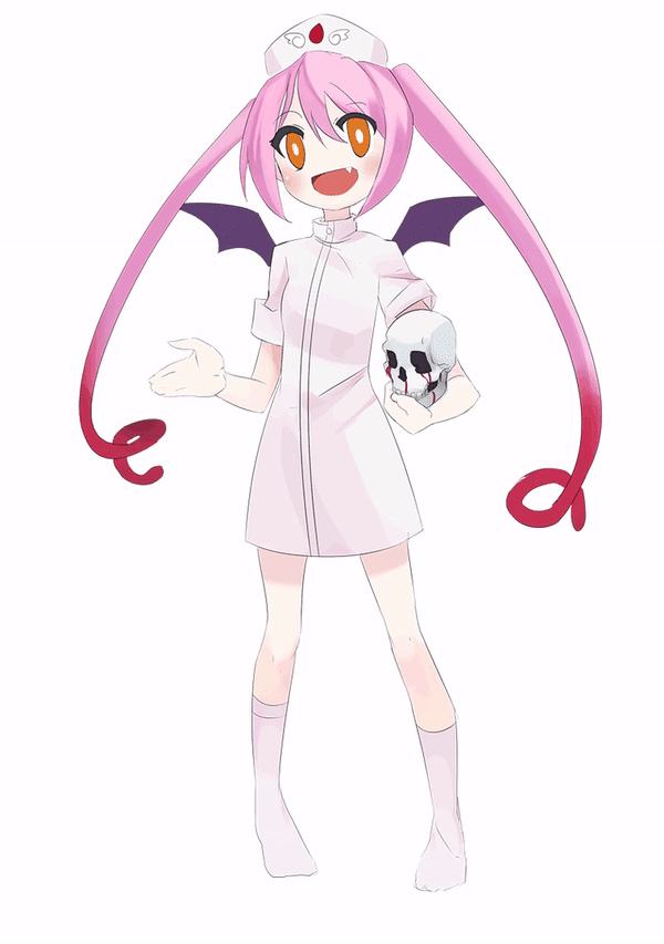 Ebola-chan waving